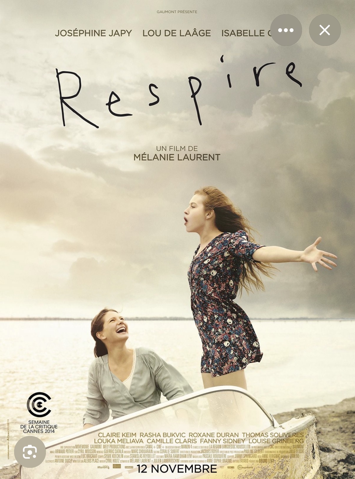 RESPIRE, Mélanie Laurent 2014, Joséphine Japy, Lou de Laâge (societe)@@.jpg